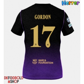 Barcelona Anthony Gordon #17 Udebanetrøje 2026-27 Kort ærmer